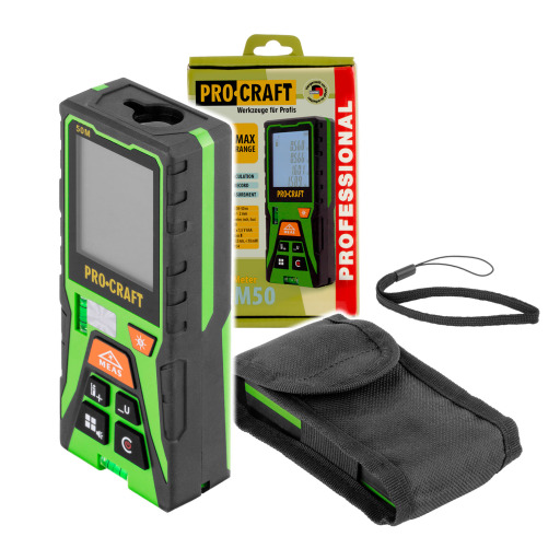 Laserový diaľkomer Procraft PLDM50 - 1