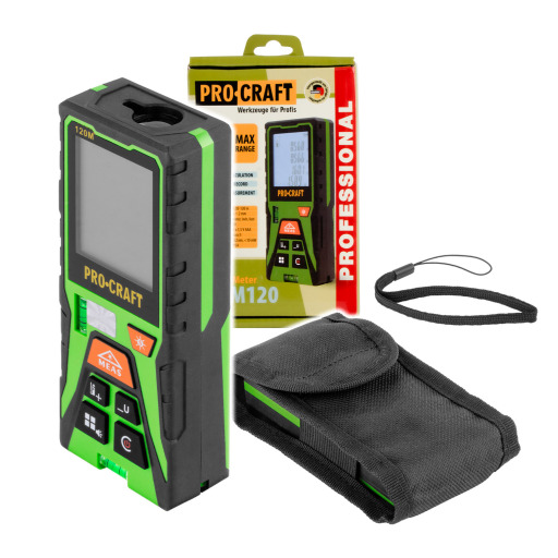 Laserový diaľkomer Procraft PLDM120 - 1