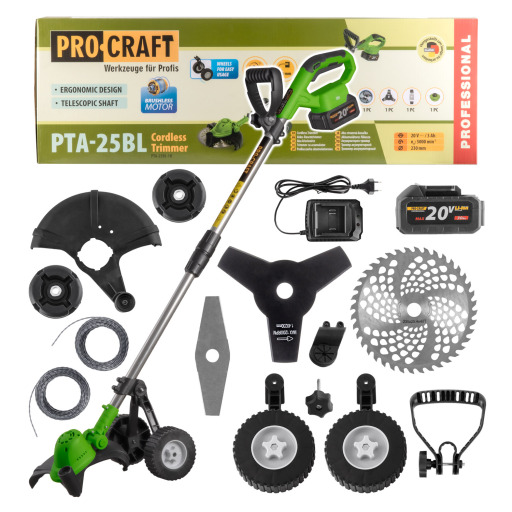 Aku vyžínač Procraft PTA-25BL-1B - 1